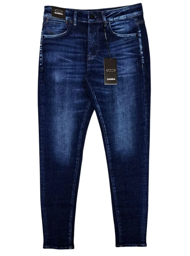 Gabbia Denim Mens Slim Fit Jean - Blue sold by FBO