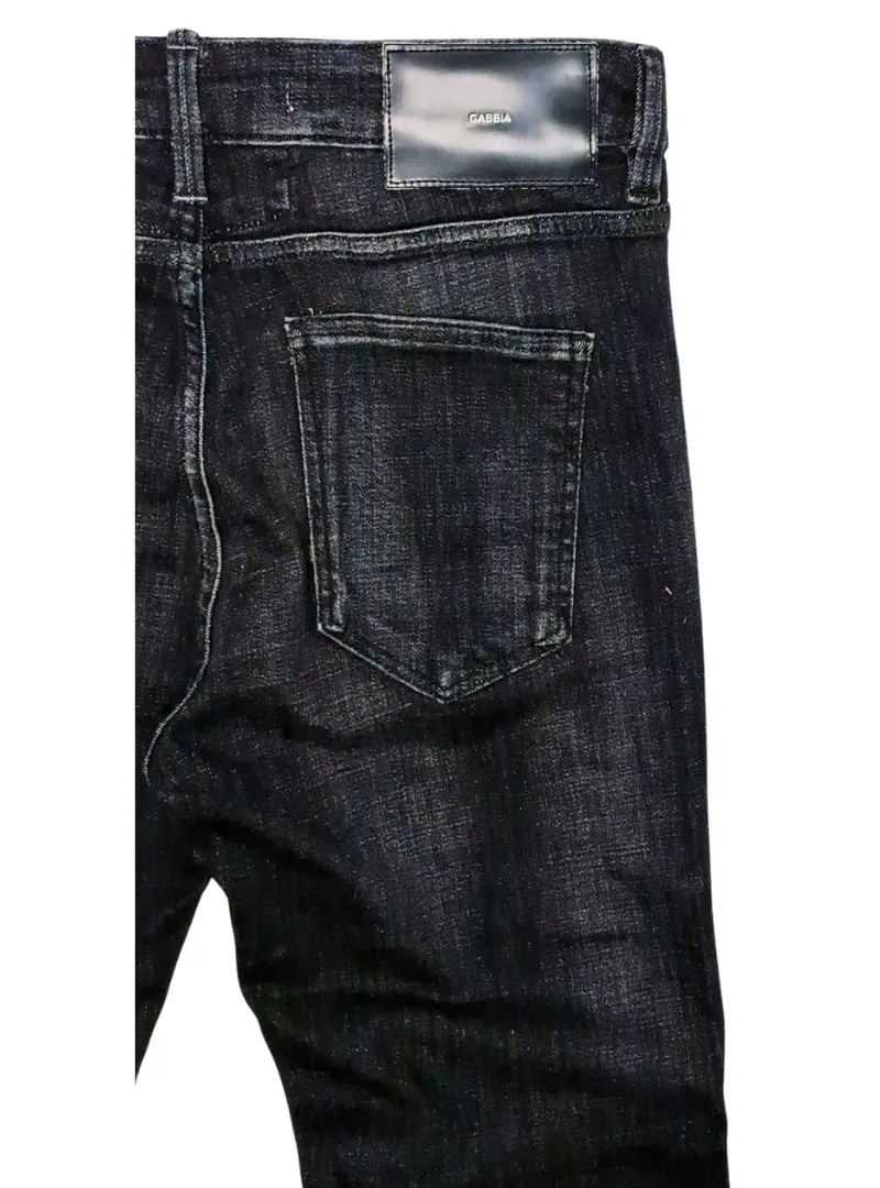 Gabbia Denim Mens Slim Fit Jean - Dark Grey sold by FBO product image thumbnail 4