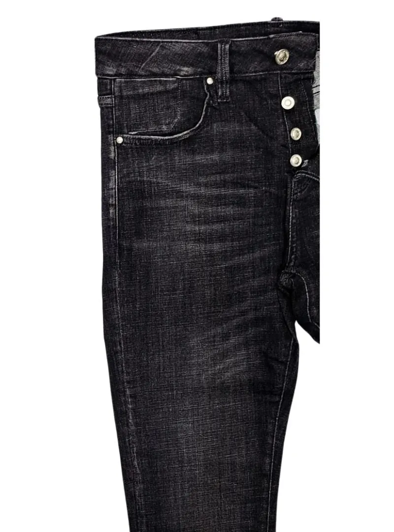 Gabbia Denim Mens Slim Fit Jean - Dark Grey sold by FBO product image thumbnail 3