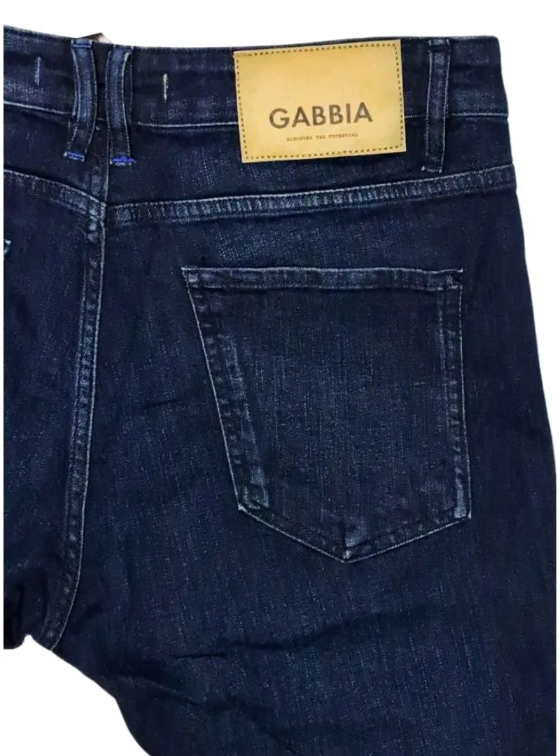 Gabbia Denim Mens Slim Fit Jeans - Blue sold by FBO product image thumbnail 3