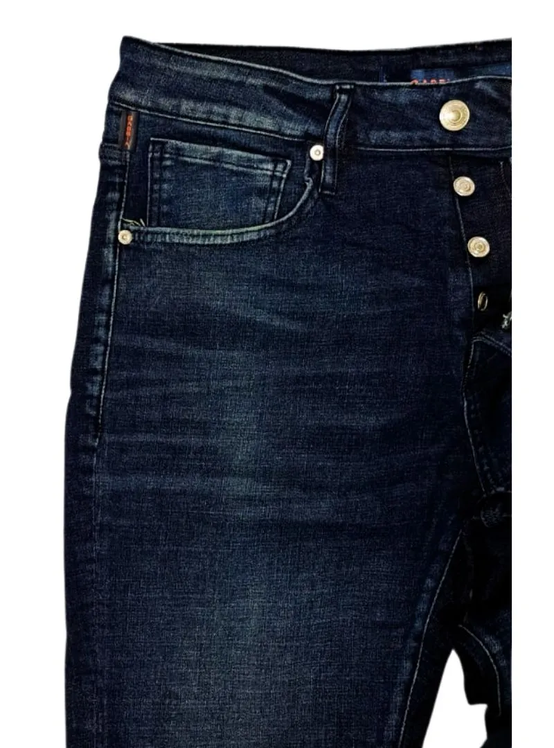 Gabbia Denim Slim Fit Basic Jeans - Blue sold by FBO product image thumbnail 3