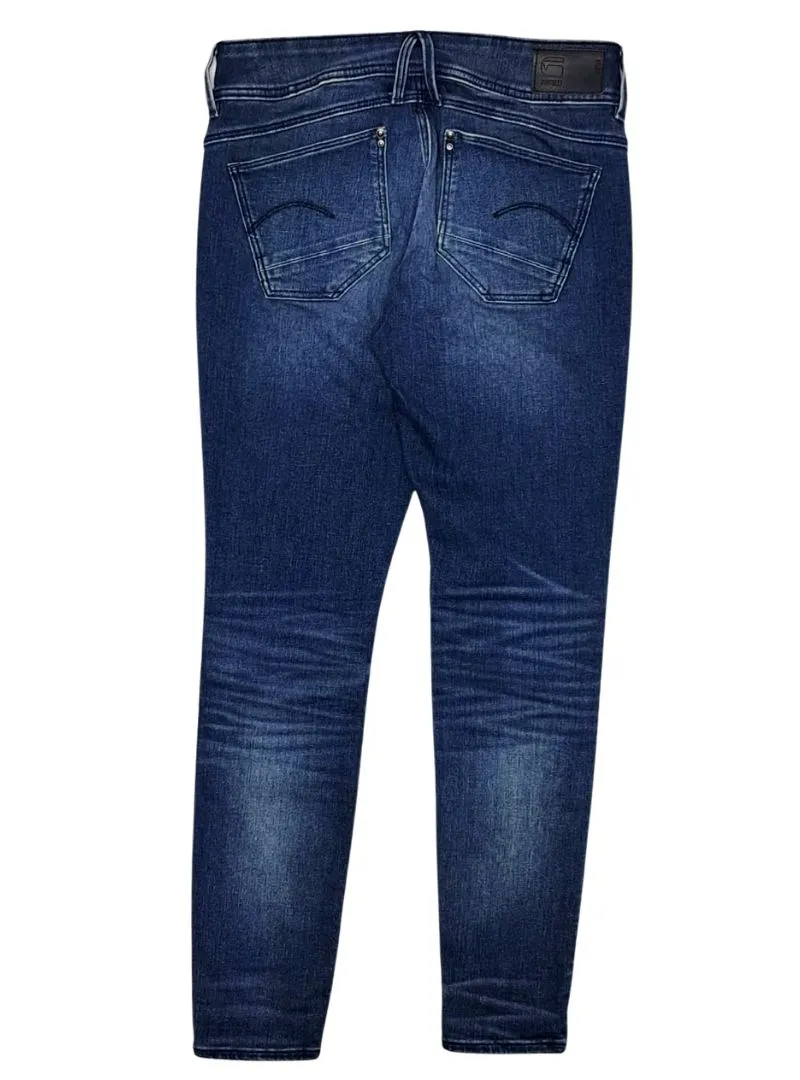G Star Raw Jean Ladies Lynn Skinny Jean - Navy sold by FBO product image thumbnail 2