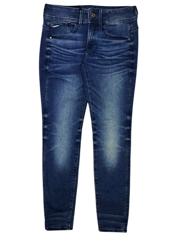 G Star Raw Jean Ladies Lynn Skinny Jean - Navy sold by FBO