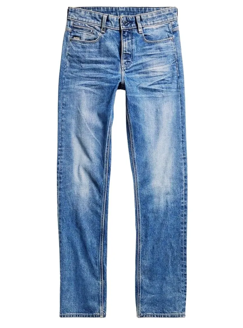 G Star Raw Denim Mens Noxer Straight Fit Jean - Blue sold by FBO