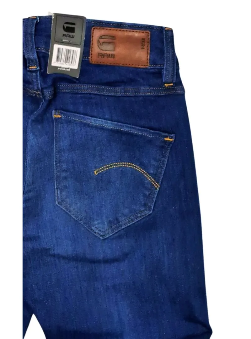 G Star Raw Denim Ladies Mid Straight Jean - Blue sold by FBO product image thumbnail 4