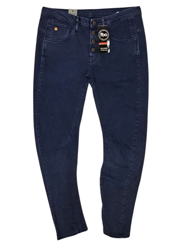 G Star Raw Denim Ladies Low Boyfriend Jean - Navy sold by FBO