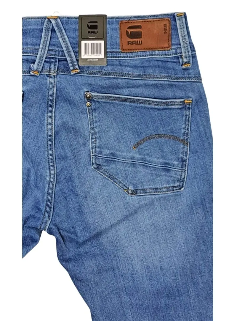 G Star Raw Denim Ladies Lynn Mid Skinny Ankle Jean - Blue sold by FBO product image thumbnail 2