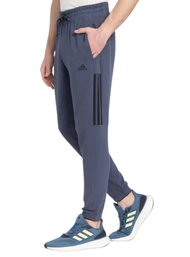 Adidas Mens Regular Fit Joggers - Navy sold by FBO