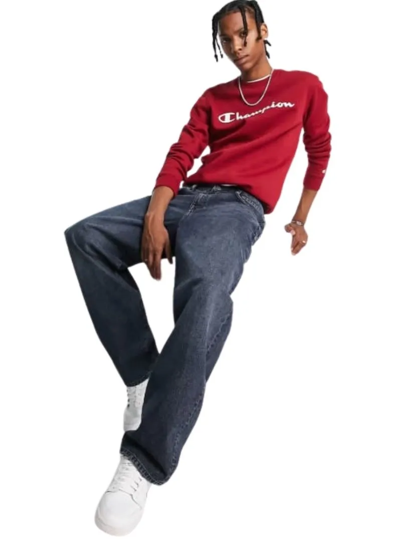 Champion Mens Logo Sweatshirt - Maroon sold by FBO product image thumbnail 4