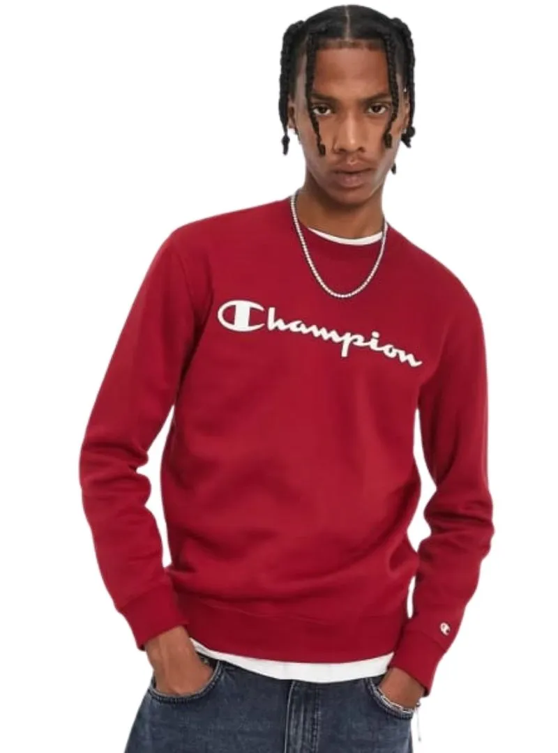 Champion Mens Logo Sweatshirt - Maroon sold by FBO