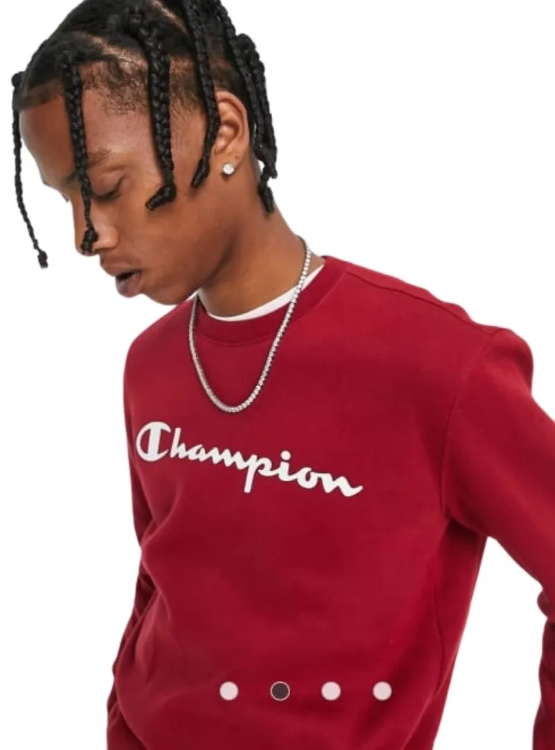 Champion Mens Logo Sweatshirt - Maroon sold by FBO product image thumbnail 2