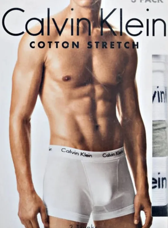 Calvin Klein Mens Underwear Boxer Shorts ( 3- Pack ) - Black/White/Grey sold by FBO