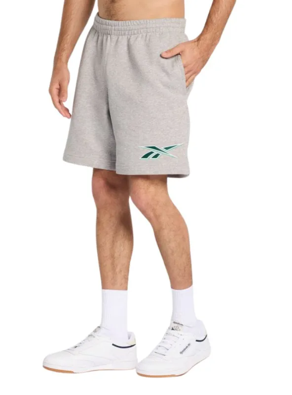 Reebok Mens Classic Uniform Shorts - Grey/Green sold by FBO