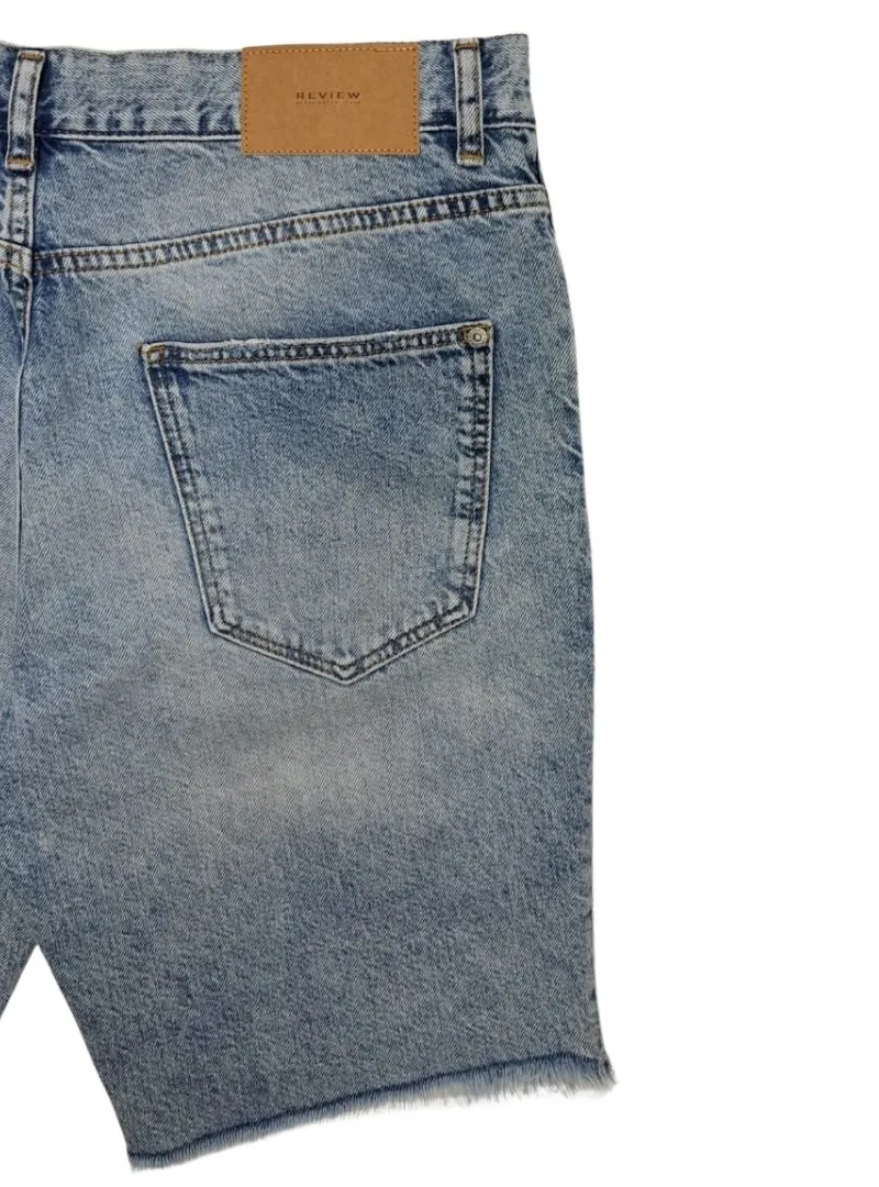 Review Mens Detailed Shorts - Blue sold by FBO product image thumbnail 3