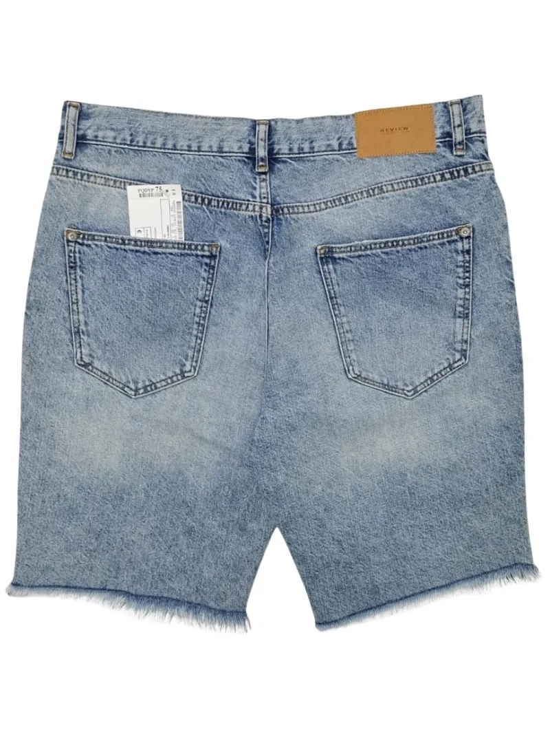 Review Mens Detailed Shorts - Blue sold by FBO product image thumbnail 2