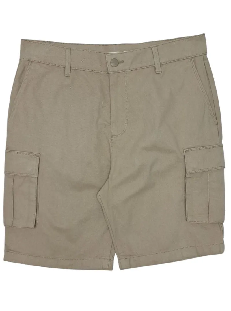 Review Mens Cargo Shorts - Brown sold by FBO