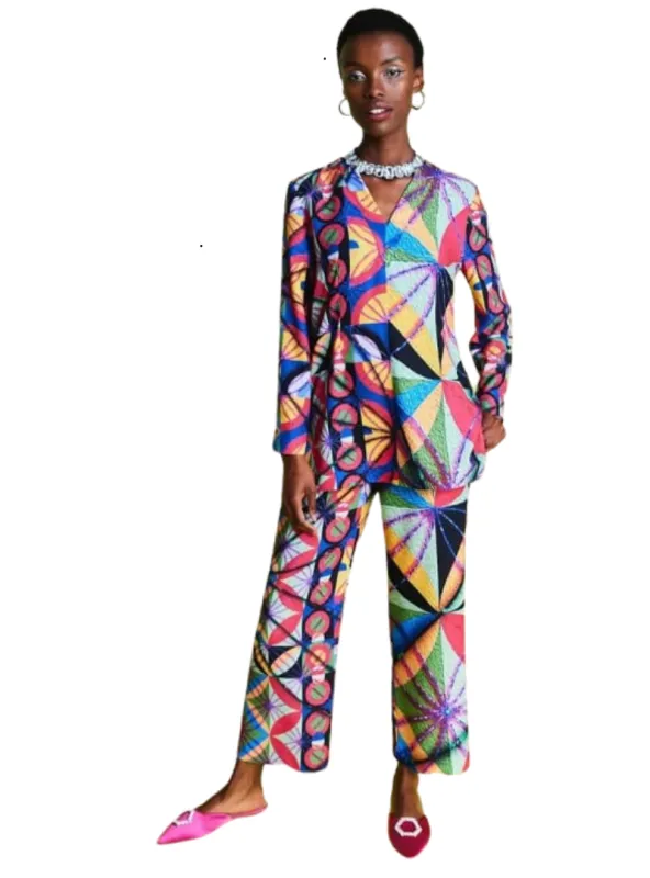 Vanessa Gounden Ladies Farah Formal Pants - Multi Colour sold by FBO