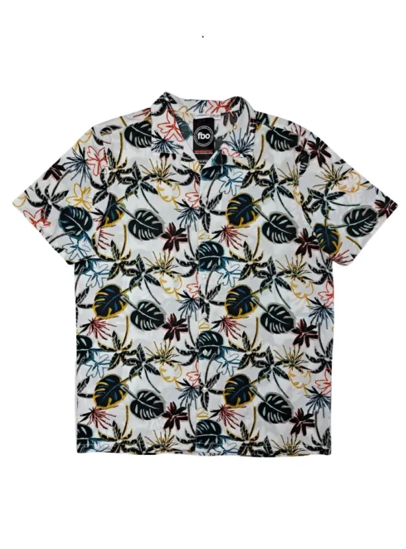 Livergy Mens Detailed Short Sleeve Shirt - Multi Colour sold by FBO