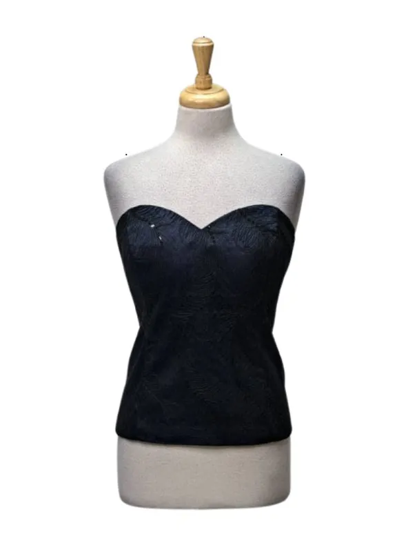 Breal Ladies Boob Tube Detailed Top - Royal Blue sold by FBO
