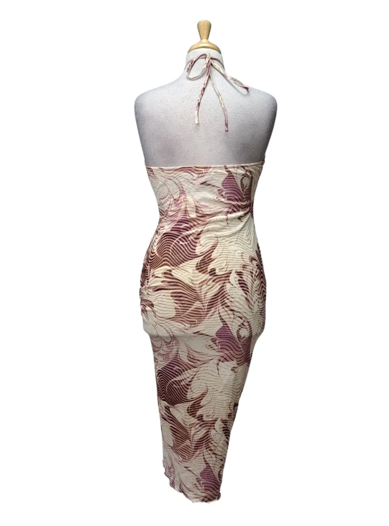 Forever 21 Ladies Cut Out Mesh Dress - Cream sold by FBO product image thumbnail 3