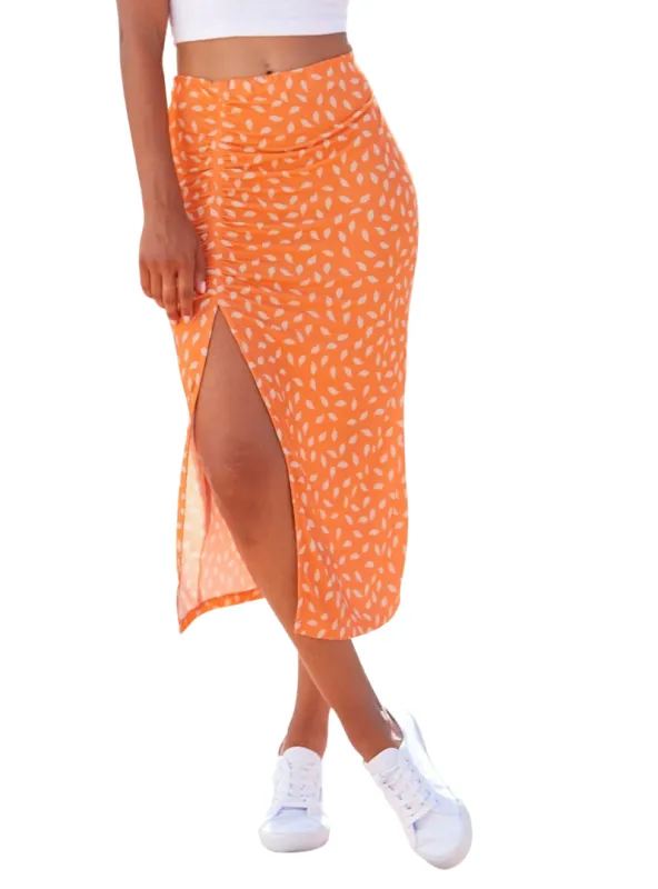 Vivance Ladies Skirt - Orange sold by FBO