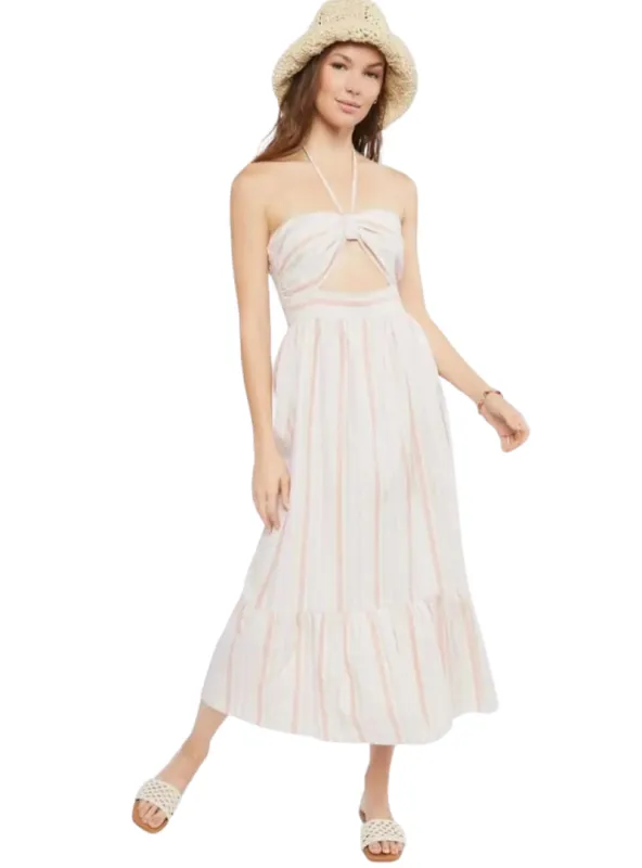 Forever 21 Ladies Striped Linen Dress - Multi sold by FBO