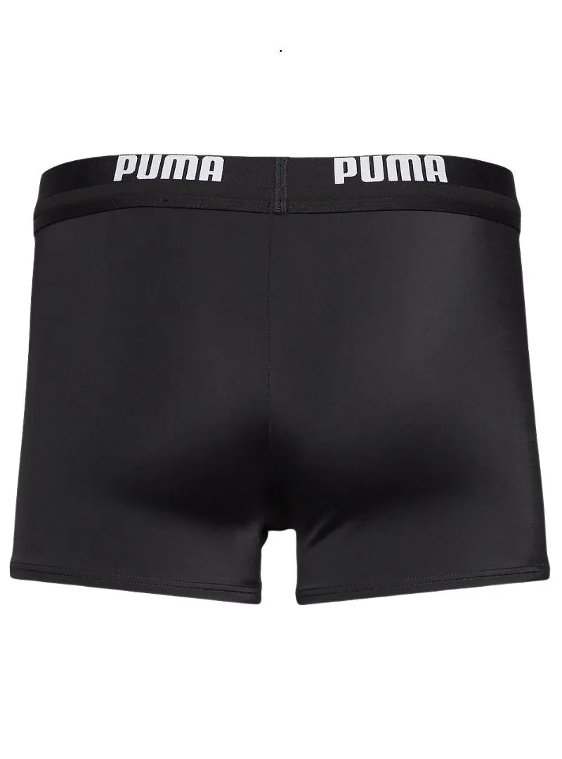 Puma Mens Swim Logo Trunk - Black/White sold by FBO product image thumbnail 2