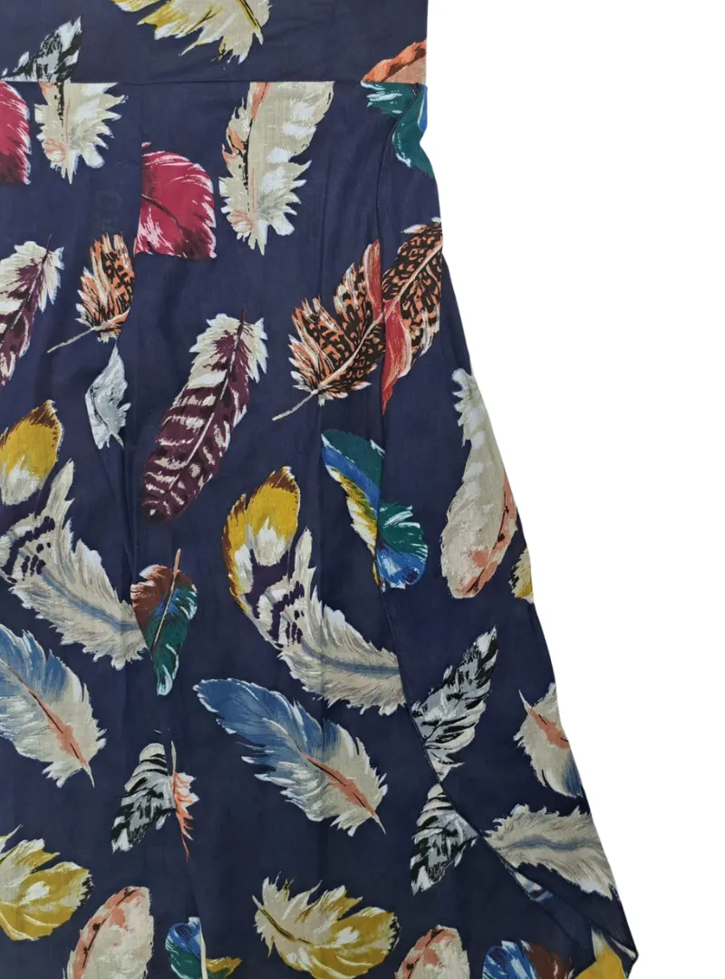 Gloko Ladies Feather printed Bottoms - Multi sold by FBO product image thumbnail 2