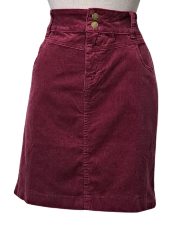 Bonprix Collection Ladies Corduroy Skirts - Maroon sold by FBO