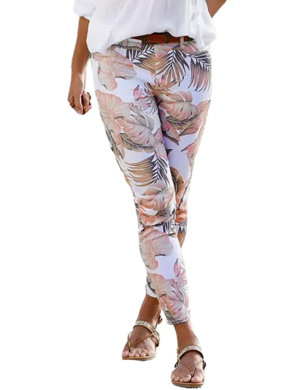 Lascana Ladies Detailed Pants - White/Beige/Pink/Brown sold by FBO