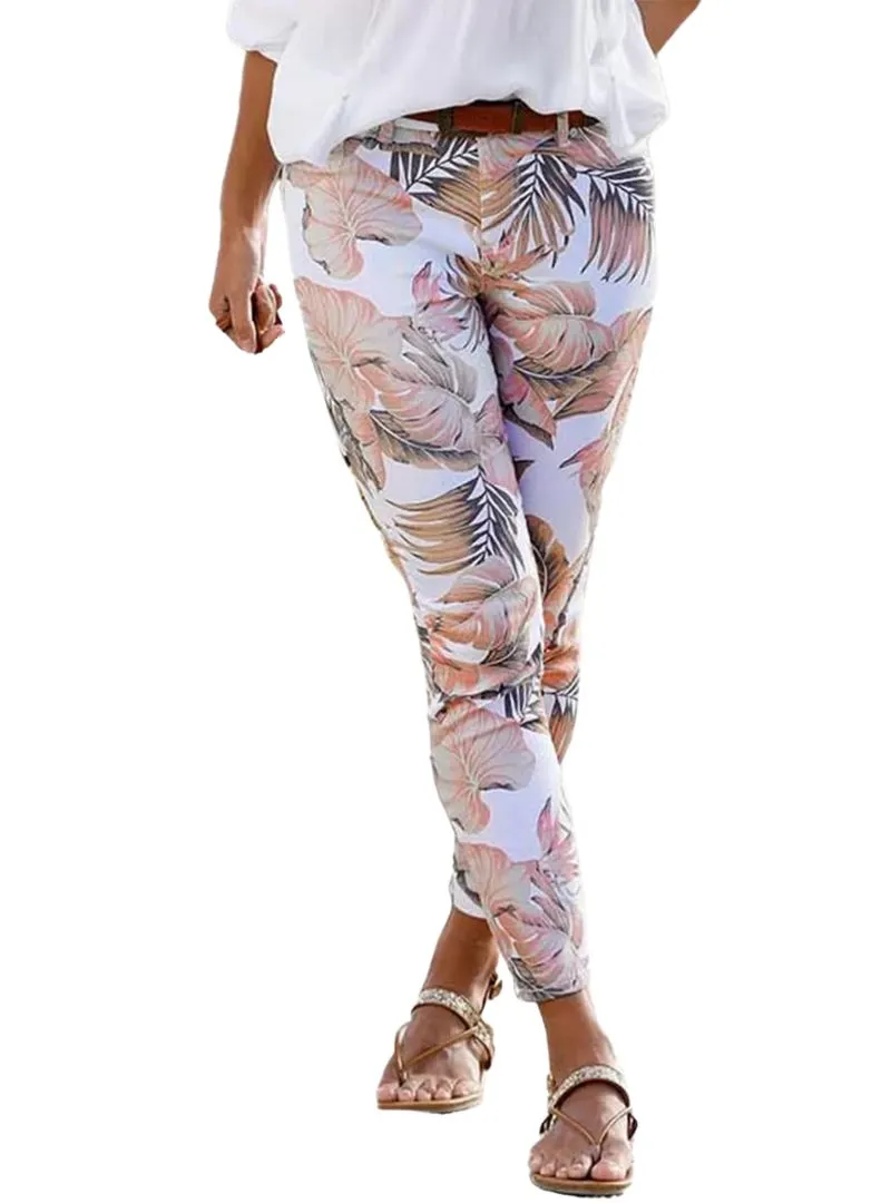 Lascana Ladies Detailed Pants - White/Beige/Pink/Brown sold by FBO