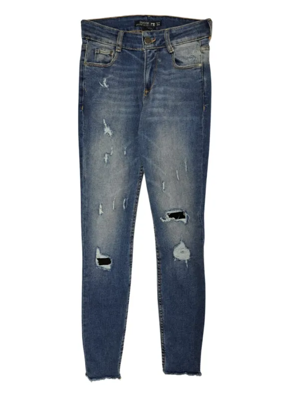 Inside Ladies Skinny Jean - Blue sold by FBO