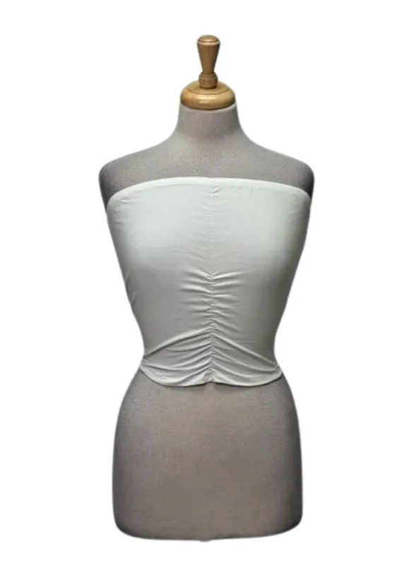 Venice Beach Ladies Crop Top - White sold by FBO