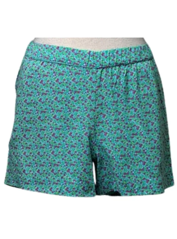 Rainbow Ladies Detailed Shorts - Green/Pink/Yellow made by Rainbow