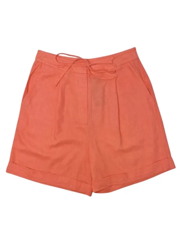 Leger Ladies Casual High Waist Shorts - Coral sold by FBO