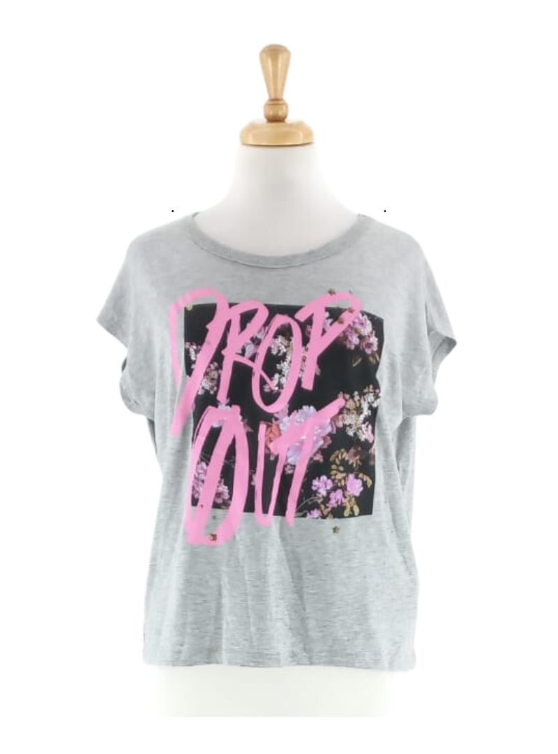 PRINTED DETAIL T-SHIRT sold by FBO