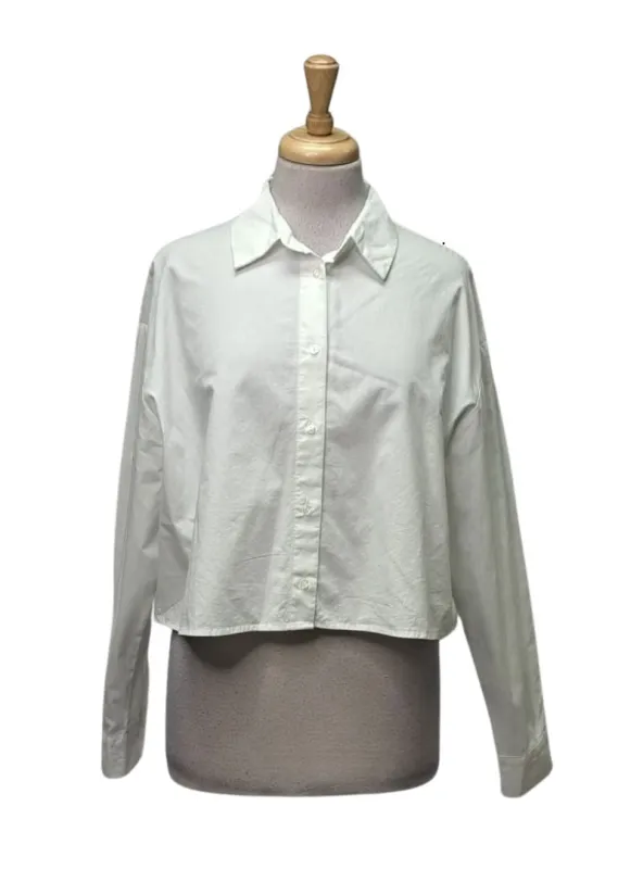Terranova Ladies Buttoned Up Shirt - White sold by FBO