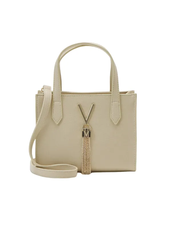 Mario Valentino Divina Handbag - Beige sold by FBO
