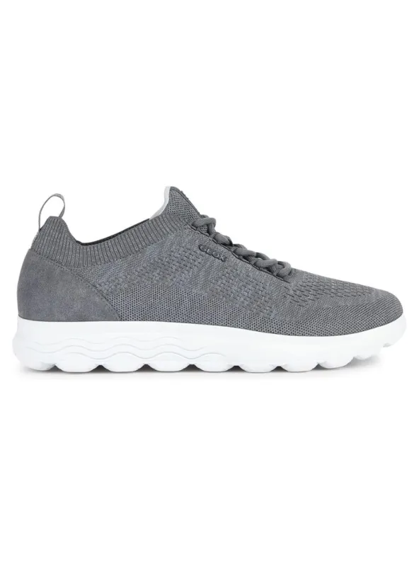 Geox Mens Spherica E Knit Trainor - Stone Gray sold by FBO