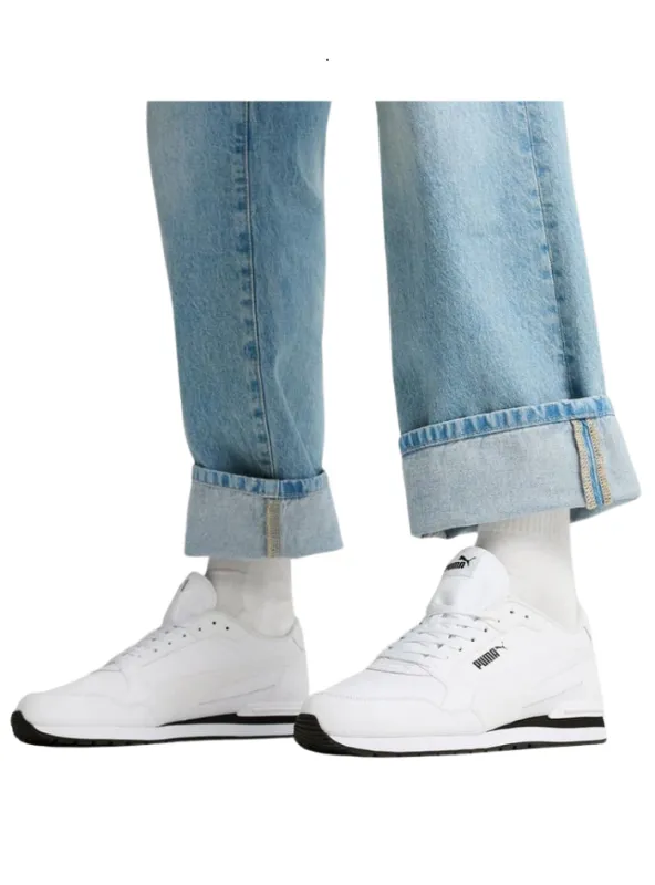 Puma Mens St Runner V4 L - White/Black sold by FBO