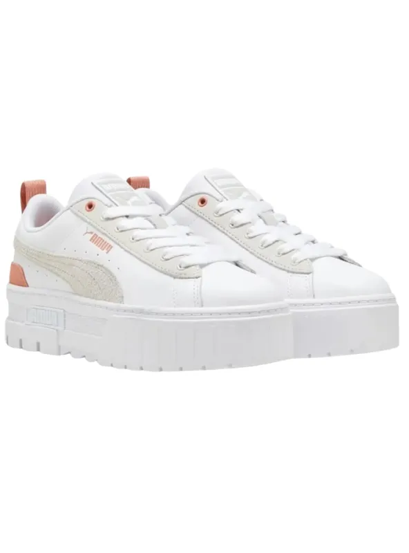 Puma Ladies Mayze Mix Wns - White-Vapor Grey sold by FBO