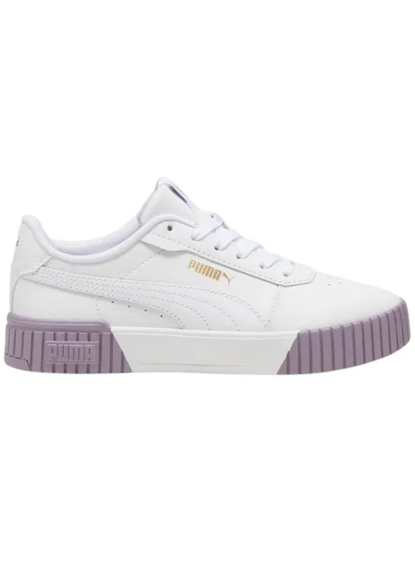Puma Ladies Carina 2.0 Sneaker - White/Pale Plum sold by FBO