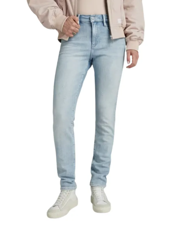 G-Star Ladies Ace 2.0 Bike Slim Jean - Blue sold by FBO