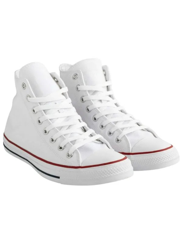 Converse  All Star Ladies Ankle Sneaker - White/Red/Navy sold by FBO