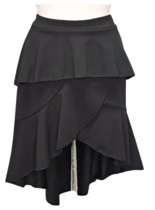 Inside Ladies Ruffle Skirt - Black sold by FBO