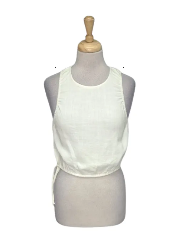 Forever 21 Ladies Sleeveless Blouse - White sold by FBO