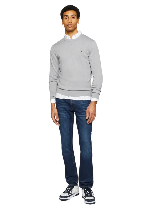 Tommy Hilfiger Mens Knit - Heather Grey sold by FBO