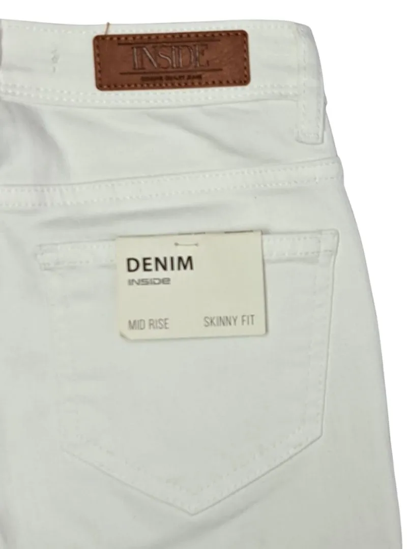 Iside Ladies Basic Jeans - White sold by FBO product image thumbnail 2