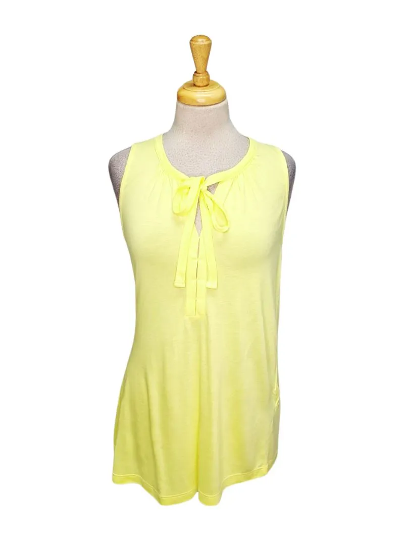 Lascana Ladies Sleeveless Top - Yellow sold by FBO