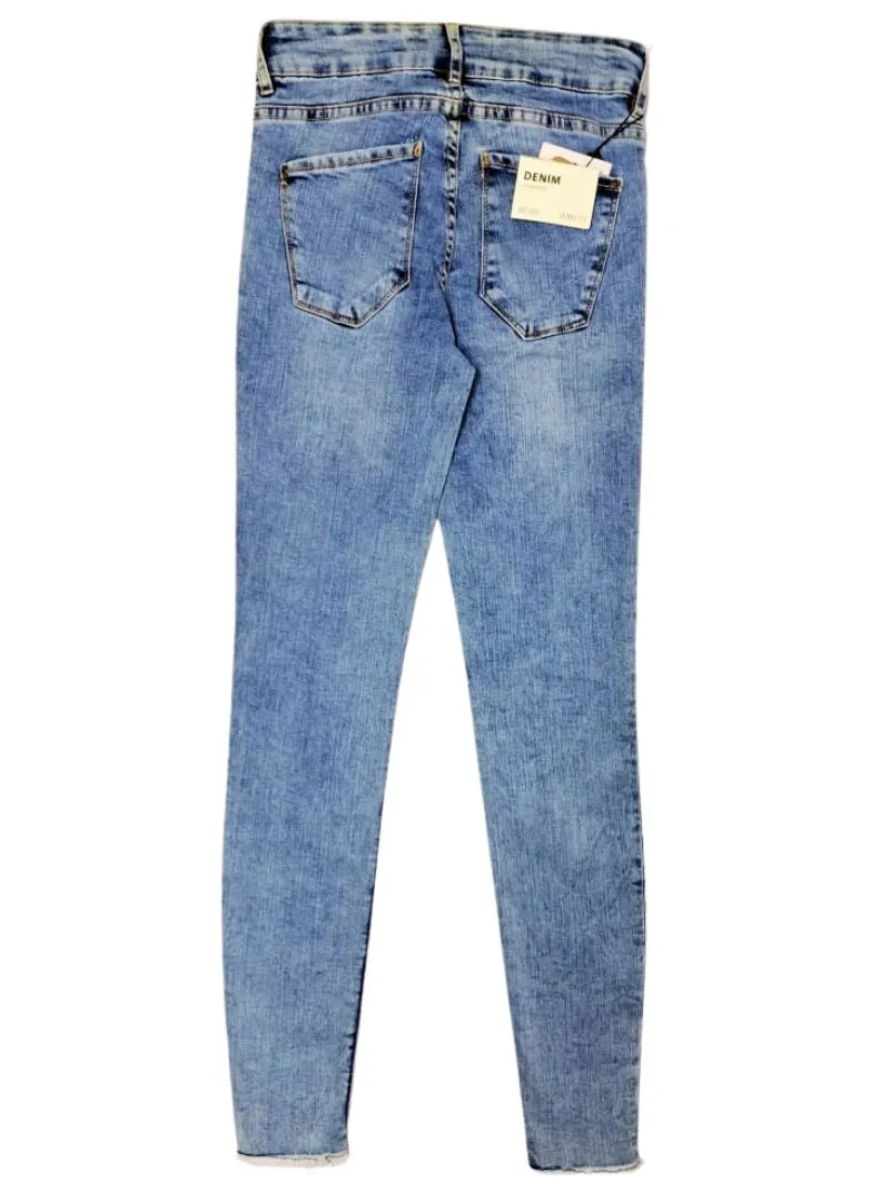 Inside Ladies Skinny Fit Jean - Blue sold by FBO product image thumbnail 2